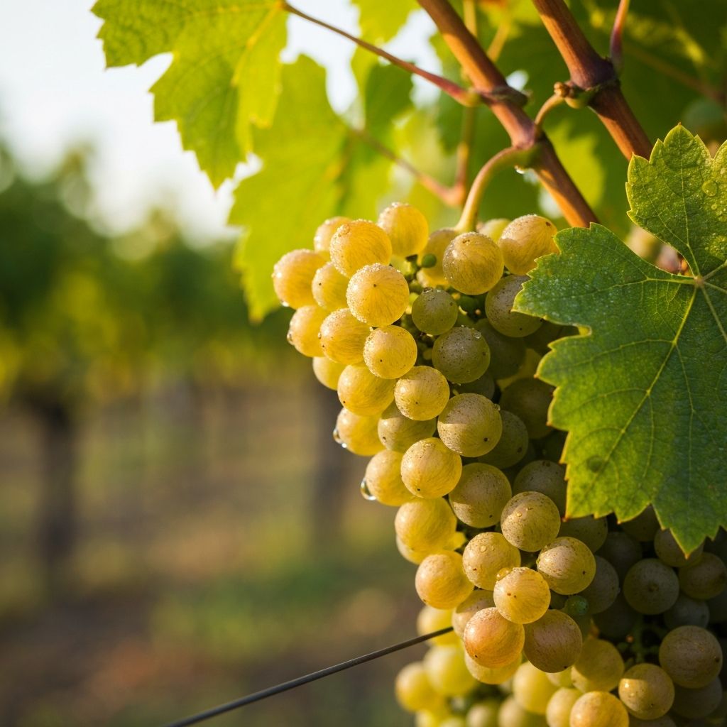 Champagne grapes