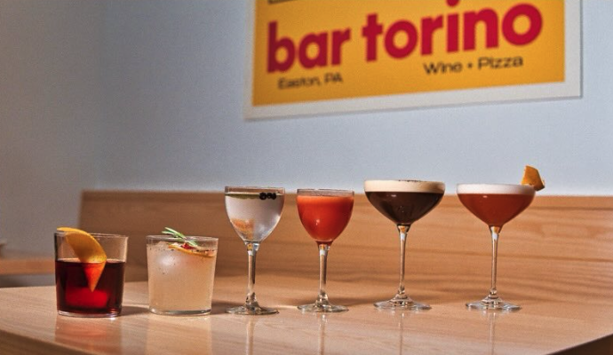 Cocktails for a private event at Bar Torino